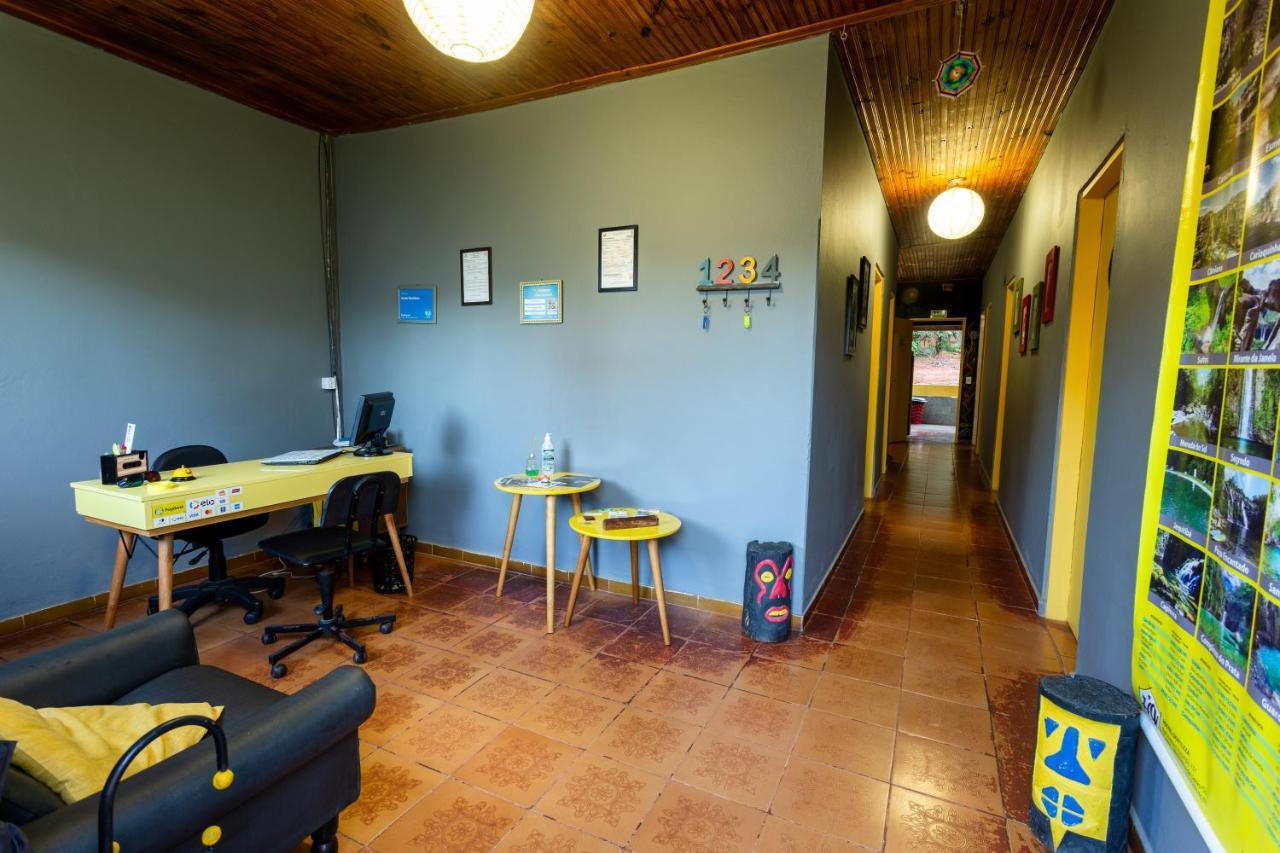 Hostel Gentileza - Guest House Алту-Параизу-ди-Гояс Экстерьер фото